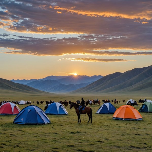 Comment organiser un camping pour une randonnée équestre en Mongolie?