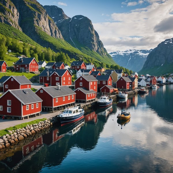 Quelles croisières permettent de visiter les villages de pêcheurs en Norvège?