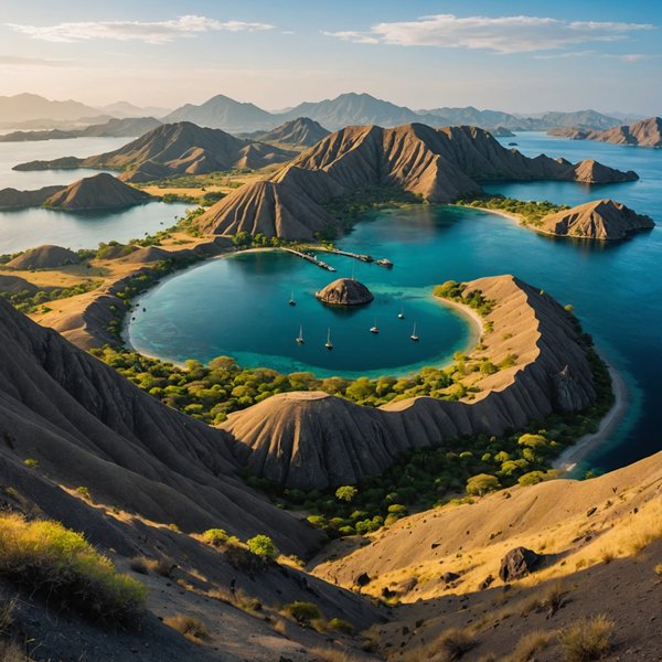 Quels sont les meilleurs conseils pour une randonnée dans le parc national de Komodo, Indonésie?