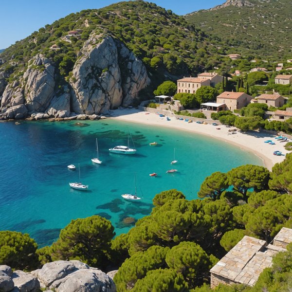 Quels conseils pour louer une maison de vacances en Corse avec des excursions en bateau et des cours de plongée?